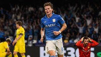 Napoli Vs Bodo/Glimt Hujan Gol, Scott McTominay cs Menang 4-3