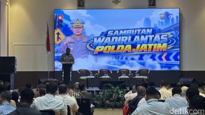 Sosialisasi Zero ODOL oleh Ditlantas Polda Jatim
