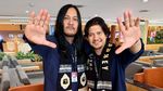 Momen Stevi Item Umrah Bareng Keluarga