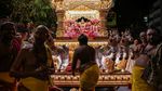 Meriahnya Parade Puncak Festival Navaratri di Bangkok