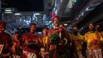 Meriahnya Parade Puncak Festival Navaratri di Bangkok