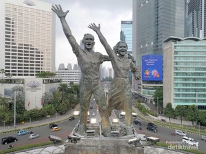 5 Fakta Monumen Selamat Datang Bundaran HI Jakarta