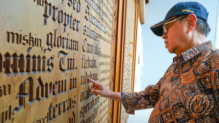 Uskup Agung Jakarta, Kardinal Ignatius Suharyo meninjau Ibu Kota Nusantara (IKN), Kalimantan Timur. (Istimewa/Humas Otorita IKN)