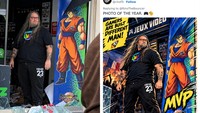 Viral Pria Mirip Goku Hadapi Perusuh demi Lindungi Toko Game