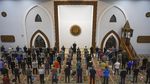 Sentuhan Indonesia pada Interior Masjid Istiklal di Sarajevo