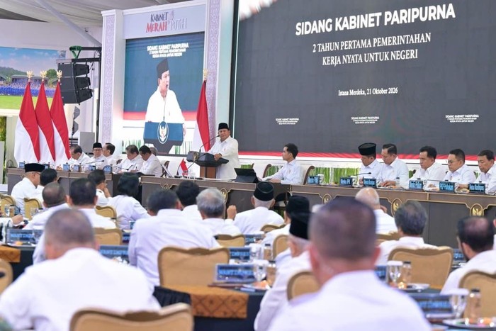 2 Tahun Kabinet, Gus Ipul Laporkan Capaian Kemensos ke Prabowo