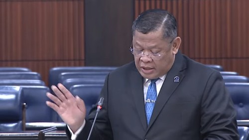 Anggota Dewan Rakyat Malaysia, Kalam Salan (Tangkapan layar YouTube resmi Parlimen Malaysia)