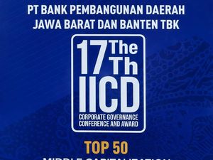bank bjb Raih Pengakuan Top 50 Emiten MidCap dalam IICD CG Award 2026