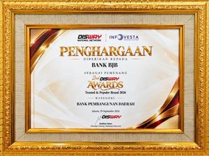 bank bjb Sabet Penghargaan Trusted & Popular Brand 2026