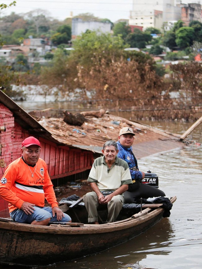 Begini Penampakan Banjir di Paraguay Usai Diguyur Hujan Deras