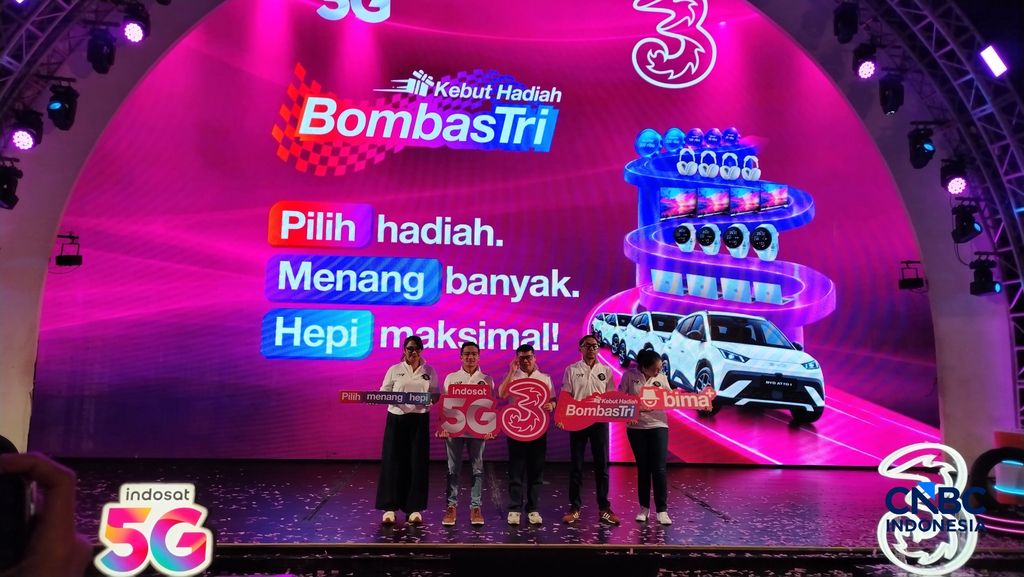 BombasTri di Jakarta, Kamis (22/10/2026). BombasTri di Jakarta, Kamis (22/10/2026). (CNBC Indonesia/Novina Putri Bestari)