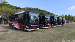 11 Bus Listrik Trans Sarbagita Diproyeksikan Angkut 230 Ribu Penumpang
