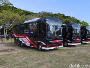 11 Bus Listrik Trans Sarbagita Diproyeksikan Angkut 230 Ribu Penumpang