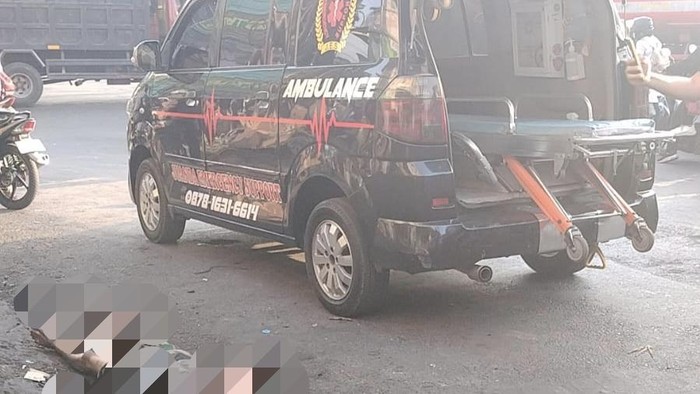 Carok penjual es degan vs ODGJ di Sidoarjo