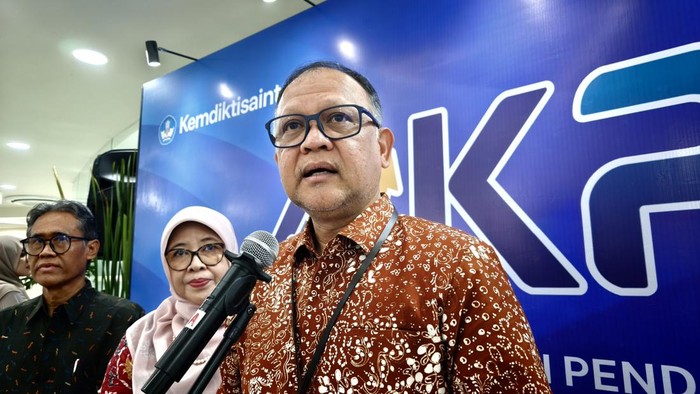 Dirjen Dikti  Prof Dr Khairul Munadi dalam Akademi Kepemimpinan Pendidikan Tinggi (AKPT) 2026 Angkatan 1 Tahap IV, di Science Techno Park UI, Kampus UI, Depok, Jawa Barat, Kamis (22/10/2026).