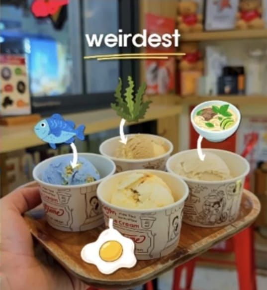 Es krim unik di Vietnam Dari Kecap Ikan hingga Pho, Ini Deretan Rasa Es Krim Unik di Vietnam