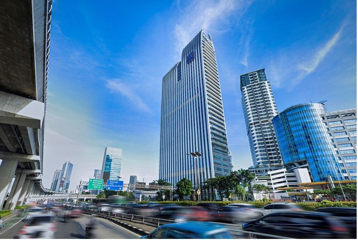 Ilustrasi gedung BRI