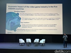 Industri Game Sokong PDB Negara Asia Tenggara Hingga Rp 147 Triliun