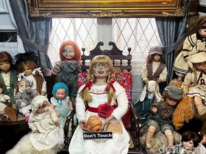 Ada Boneka Antik Tahun 1925 di Kafe Medan, Ini Cerita Sang Kolektor