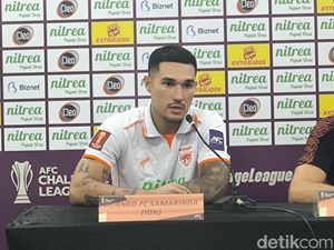 Juan Villa Jadi Pemain Kunci Bangkitnya Borneo FC di Babak Kedua