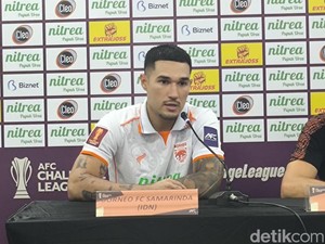 Juan Villa Jadi Pemain Kunci Bangkitnya Borneo FC di Babak Kedua