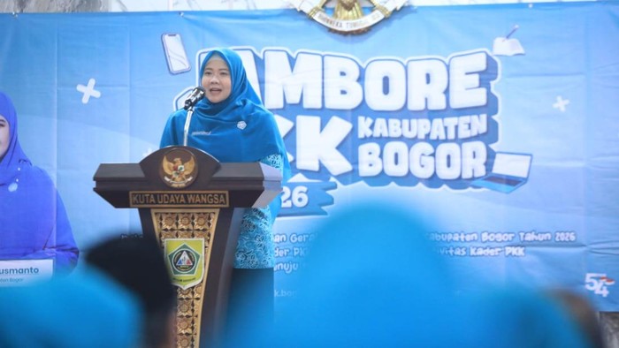 Ketua TP PKK Kabupaten Bogor Eva Rudy Susmanto