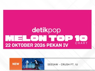 A2O Lite Masih Bersinar Terang dengan NEON di Chart Melon