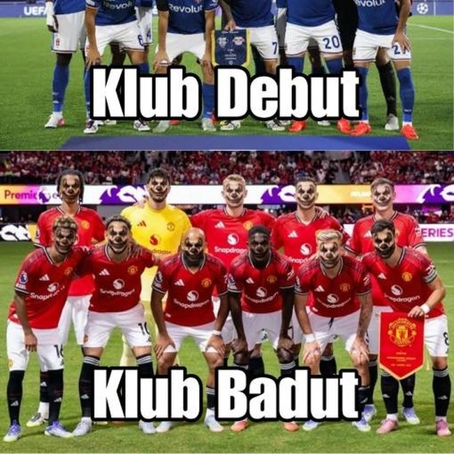 Meme Menohok Man United Dibantai Como, Klub Debut Kalahkan Klub Badut