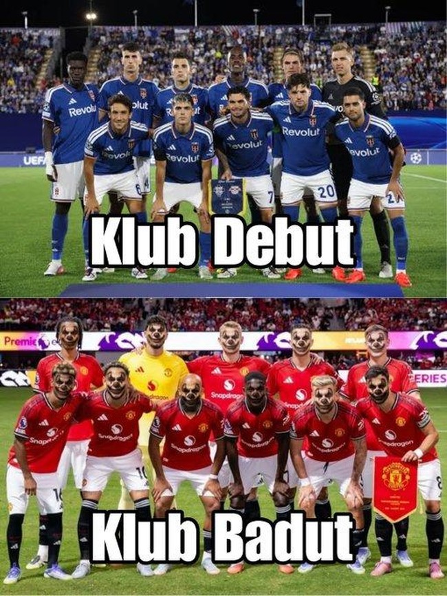 Meme Menohok Man United Dibantai Como, Klub Debut Kalahkan Klub Badut