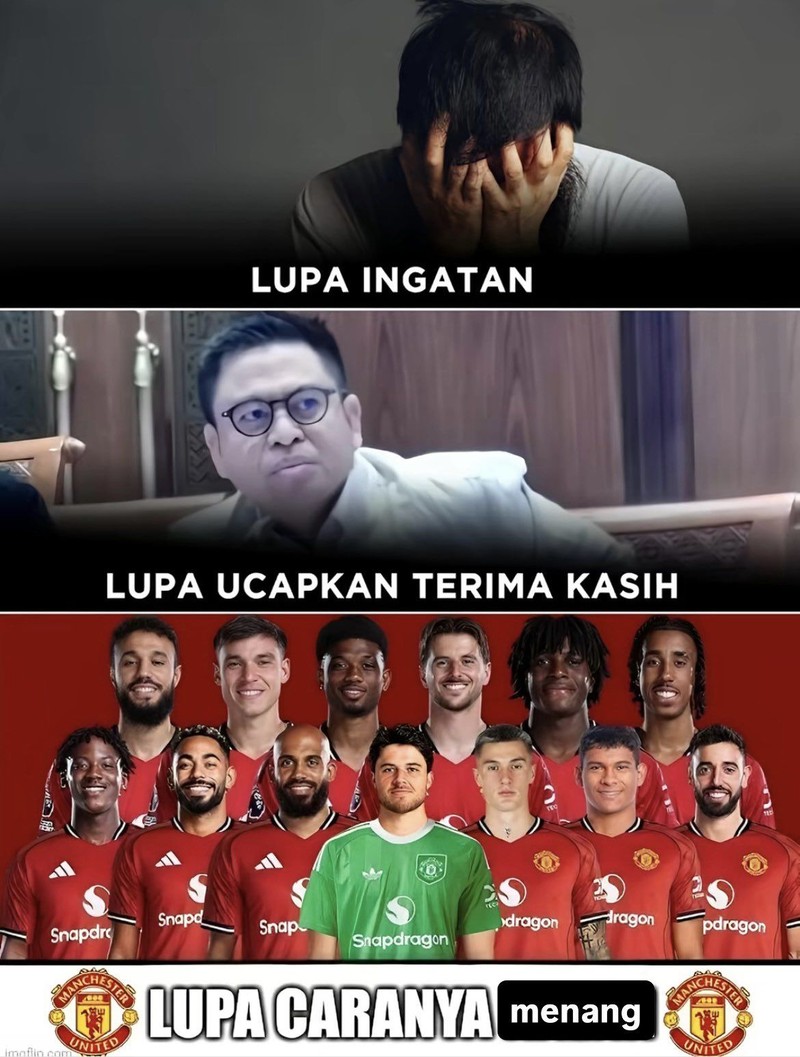 Meme Man United Kalah