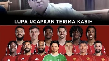 Lupa ingatan masih bisa diobati, tetapi kalau MU lupa cara menang, siapa yang bisa menyelamatkan? Foto: X.com