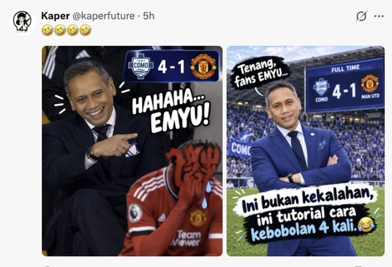 Meme Man United Kalah