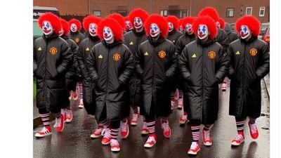 Meme Como Hancurkan Badut Merah MU 4-1 di Liga Champions