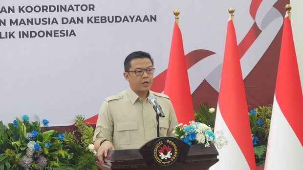 Menko Sugiono (Adrial/detikcom)