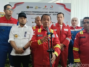 Bahlil Resmikan Proyek JNE 6 dan Blok Maha, Produksi Gas Bertambah 290 MMSCFD