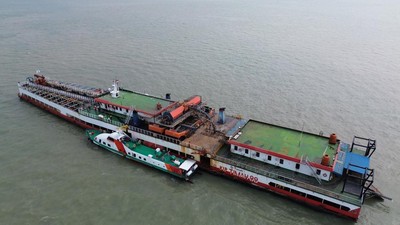 Kapal Isap Produksi di Karimun Bidik 300 Ton Bijih Timah Setahun