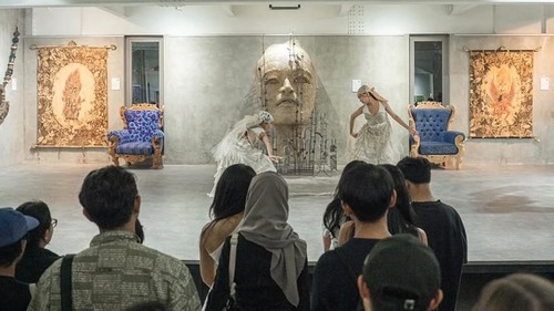 Pameran Seni SASAMA di Bali hingga 31 Oktober 2026. (@bluekarmacreativehub)