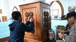 Sentuhan Indonesia pada Interior Masjid Istiklal di Sarajevo