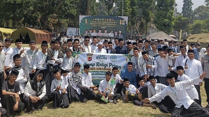 Peringatan Hari Santri di Sukabumi