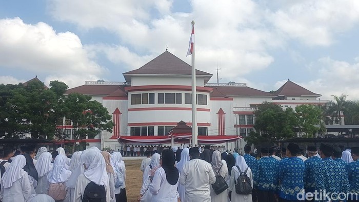 Peringatan Hari Santri di Tasikmalaya.