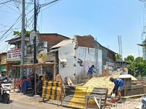 Pengerjaan Rumah Pompa Wonokromo Sempat Terhambat Kabel dan Sempitnya Jalan