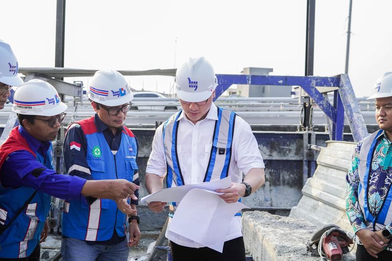 Sidak Flyover Latumenten, Kenneth DPRD DKI : Progres Pembangunan Sudah Capai 83%