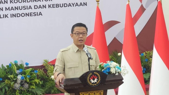 Menko PMK, Sugiono, Kamis (22/10/2026).