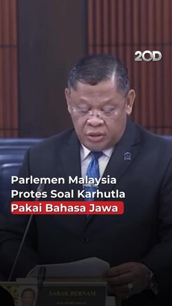 Video Parlemen Malaysia Protes Soal Karhutla Pakai Bahasa Jawa