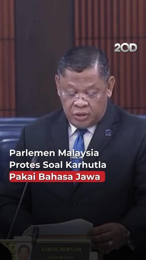 Video Parlemen Malaysia Protes Soal Karhutla Pakai Bahasa Jawa