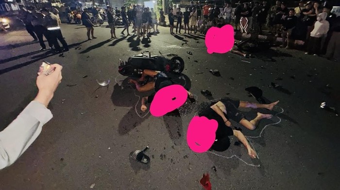 Tiga orang tewas setelah dua motor tabrakan di Bengkulu