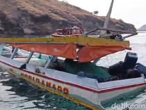 Kapal Angkut Ikan Tenggelam di TN Komodo, 6 Nelayan Dievakuasi
