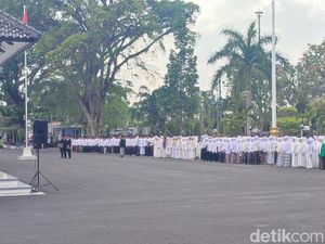 Ribuan Santri Ciamis Peringati HSN 2026 dengan Khidmat