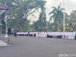 Ribuan Santri Ciamis Peringati HSN 2026 dengan Khidmat