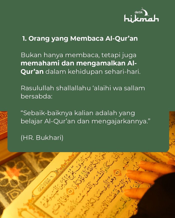 4 golongan yang dirindukan surga